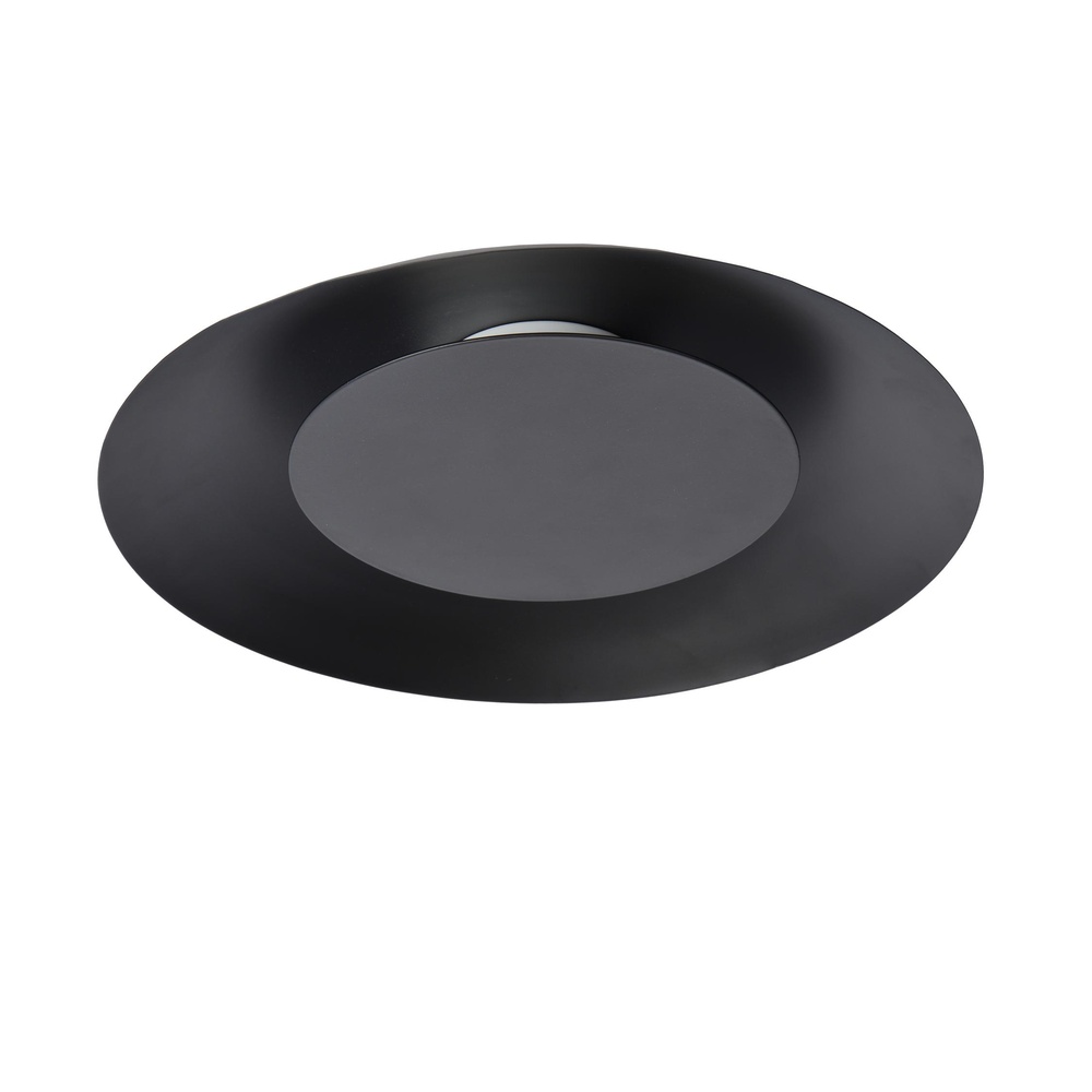 Lucide PlafondlampFoskal Ø 34,5cm zwart - 79177/12/30